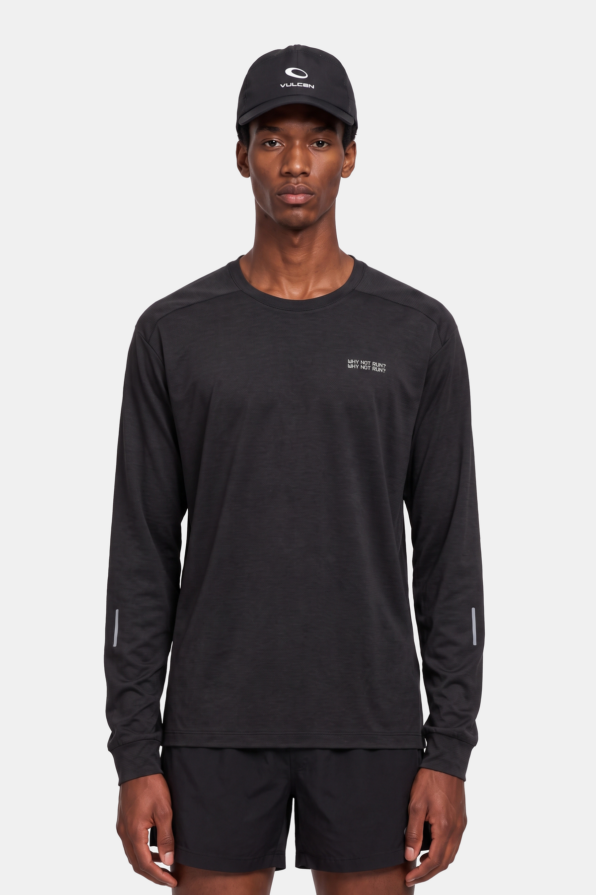 VULCAN Scattered‑Print Long‑Sleeve