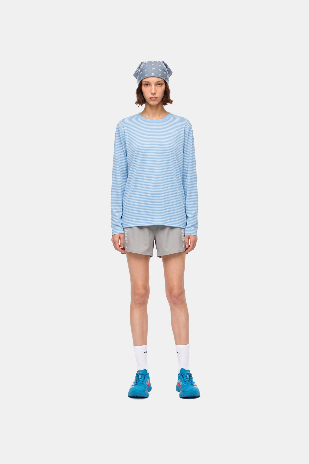 Striped Quick-Dry Long Sleeve Shirt