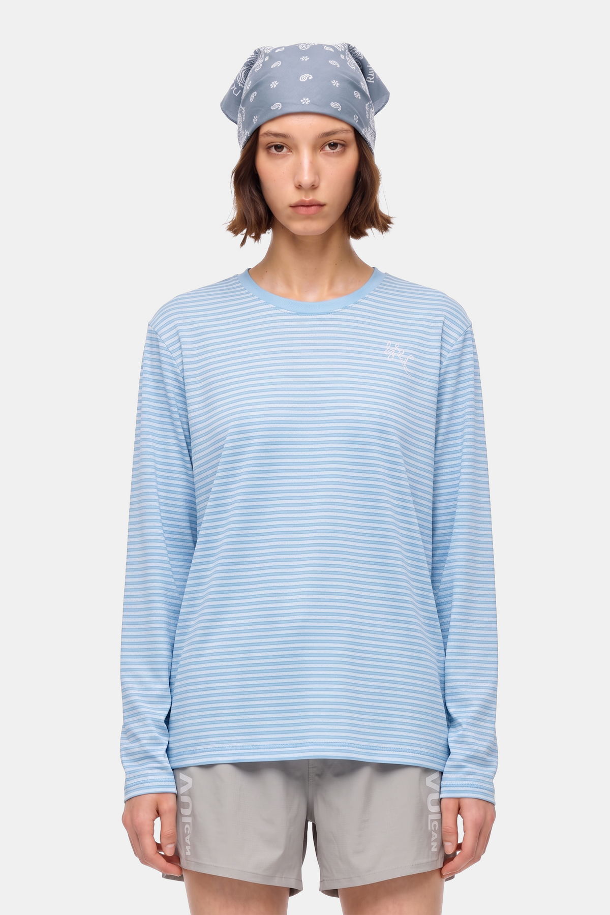 Striped Quick-Dry Long Sleeve Shirt