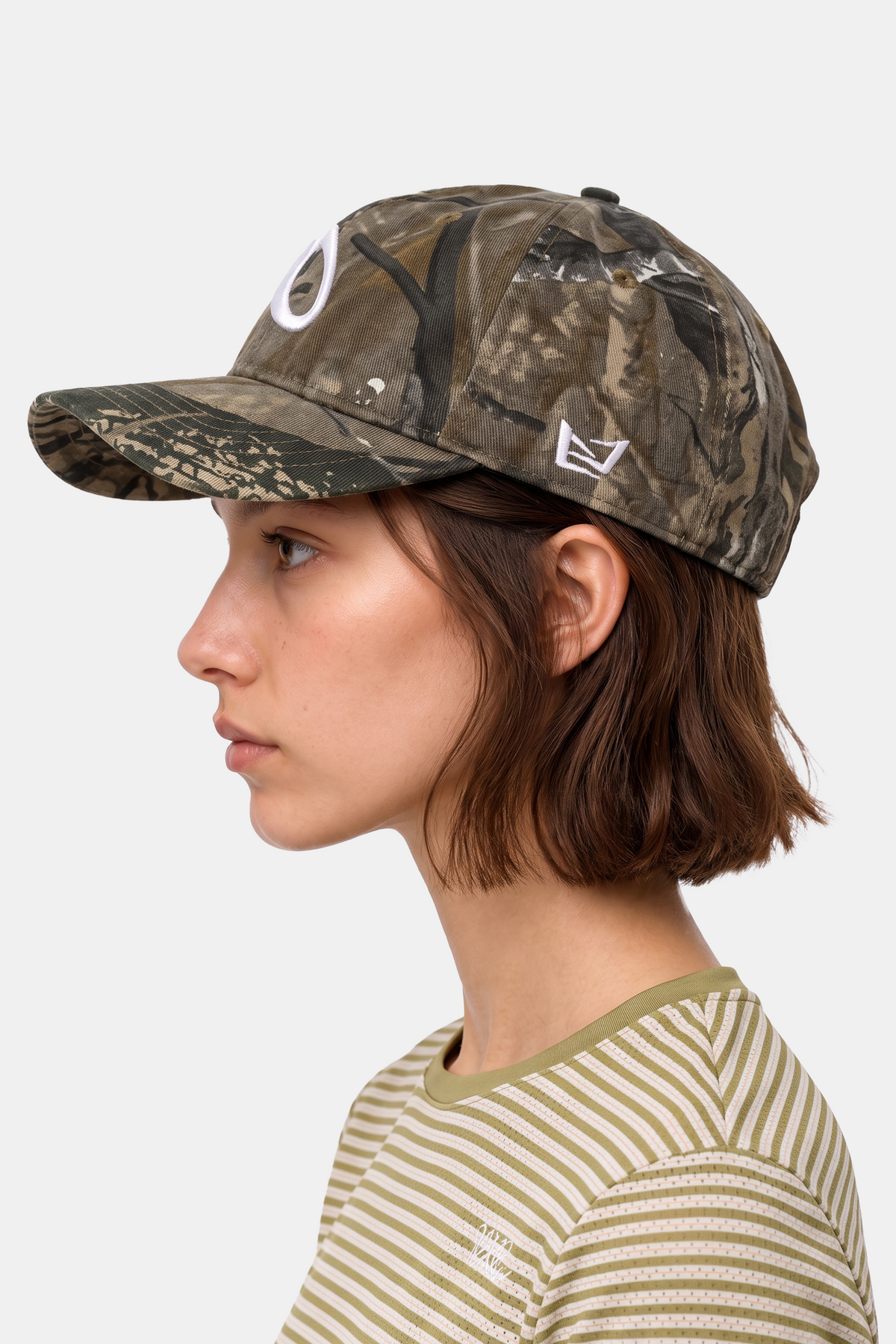 VULCAN Camo Leaf‑Print Baseball Cap