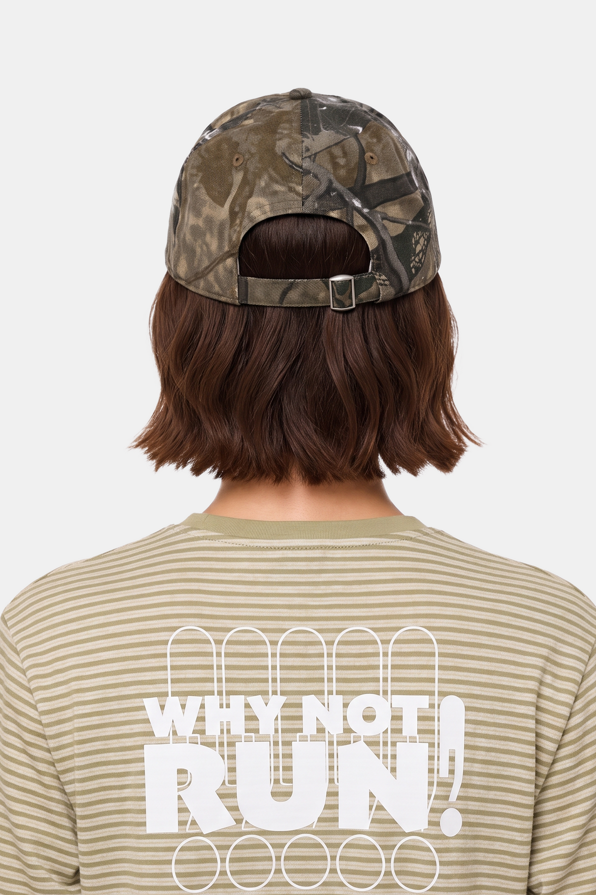 VULCAN Camo Leaf‑Print Baseball Cap