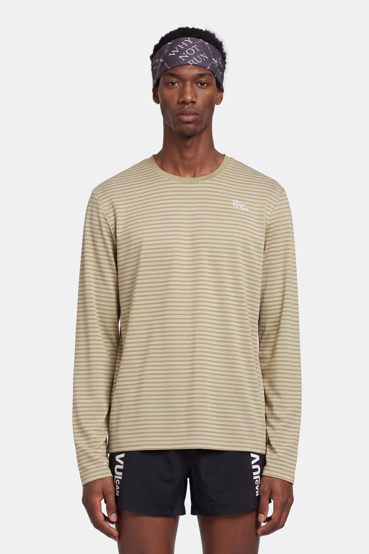 Striped Quick-Dry Long Sleeve Shirt